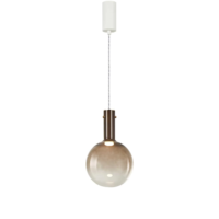 LOOM Design Raindrop 20 LED-Pendelleuchte Brandy