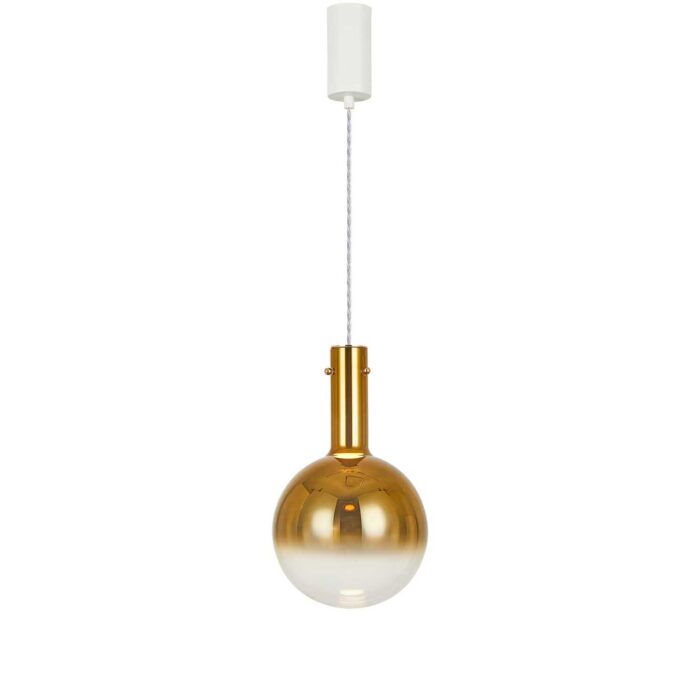 LOOM Design Raindrop 20 LED-Pendelleuchte gold