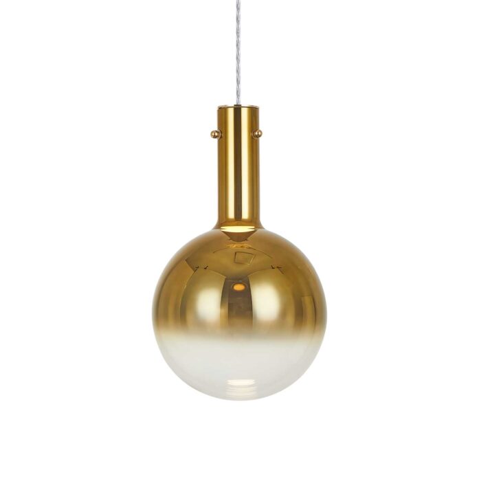 LOOM Design Raindrop 25 LED-Pendelleuchte Gold