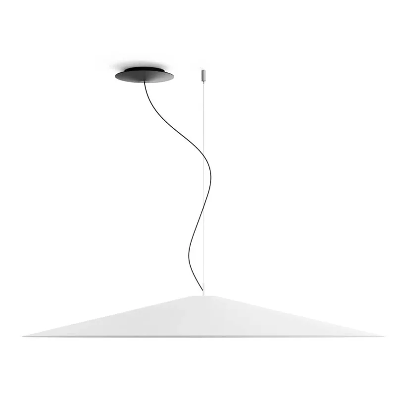 Luceplan Koinè Ø 110 cm LED-Pendelleuchte Weiß matt
