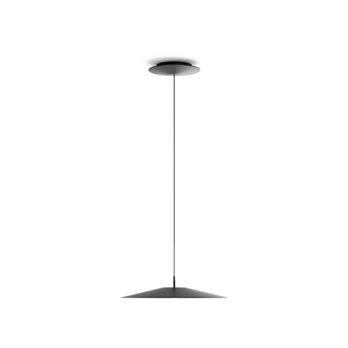 Luceplan Koinè Ø 37 cm LED-Pendelleuchte Schwarz matt