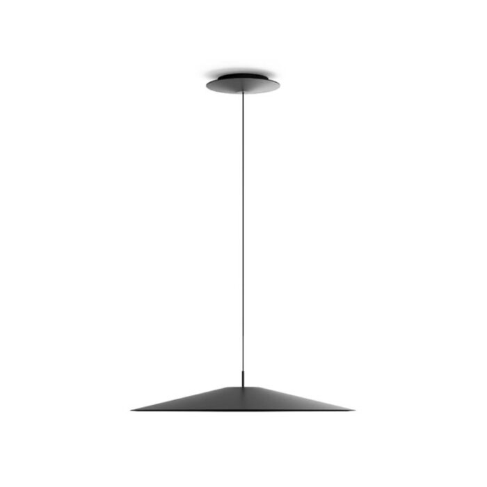 Luceplan Koinè Ø 55 cm LED-Pendelleuchte Schwarz matt