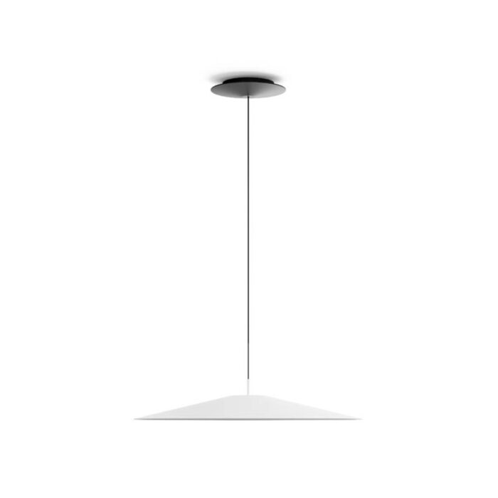 Luceplan Koinè Ø 55 cm LED-Pendelleuchte Weiß matt