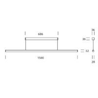 Ribag Aroa LED-Pendelleuchte mit Diffusor opal – Bild 9