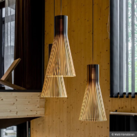 Secto Design Secto 4200 Pendelleuchte im Wohnraum
