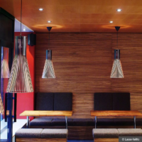 Secto Design Secto 4200 Pendelleuchte Restaurant Ambiente