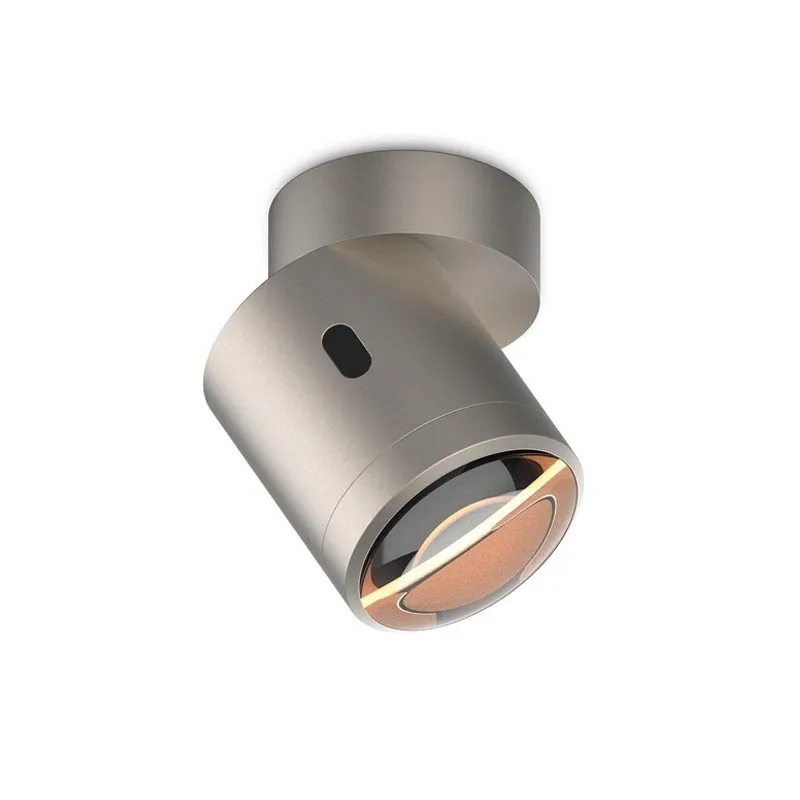 CHRISTOPH c.Jet spot LED-Deckenleuchte Brushed Nickel 75 Contour