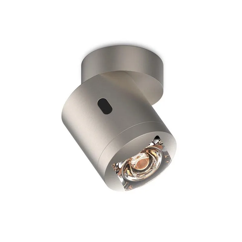 CHRISTOPH c.Jet spot LED-Deckenleuchte Brushed Nickel 75 Soft Beam