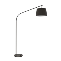 Ideal Lux Dadddy Stehleuchte schwarz