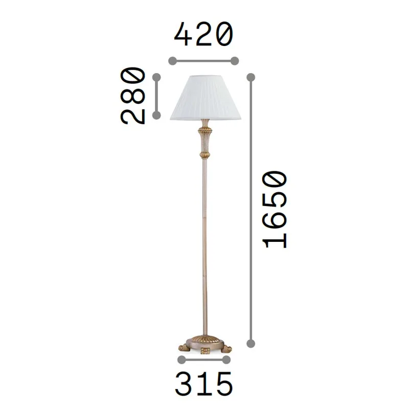 Ideal Lux Firenze PT1 Stehleuchte – Bild 5