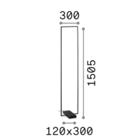 Ideal Lux Frame PT LED-Stehleuchte – Bild 5