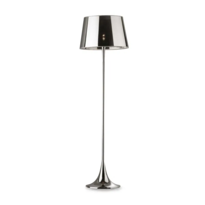 Ideal Lux London Stehleuchte chrom