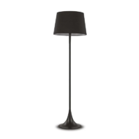 Ideal Lux London Stehleuchte schwarz