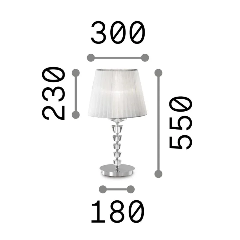Ideal Lux Pegaso TL1 Big Tischleuchte – Bild 3