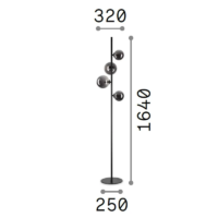 Ideal Lux Perlage PT 4 Stehleuchte – Bild 7