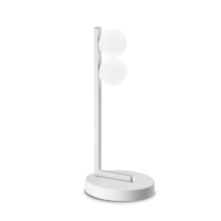 Ideal Lux Ping Pong TL2 LED-Tischleuchte weiss