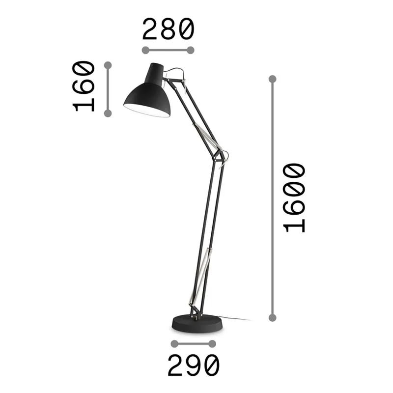 Ideal Lux Wally Stehleuchte – Bild 3