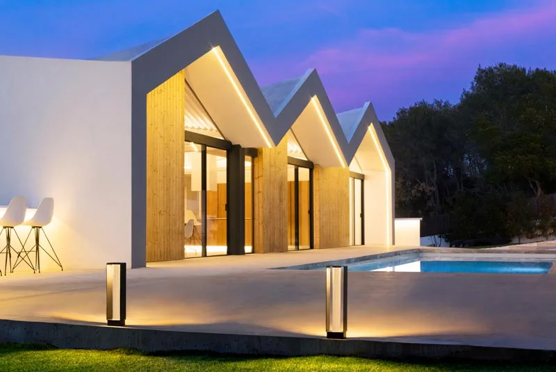 IP65 Schutzart Außenleuchten Estiluz Frame