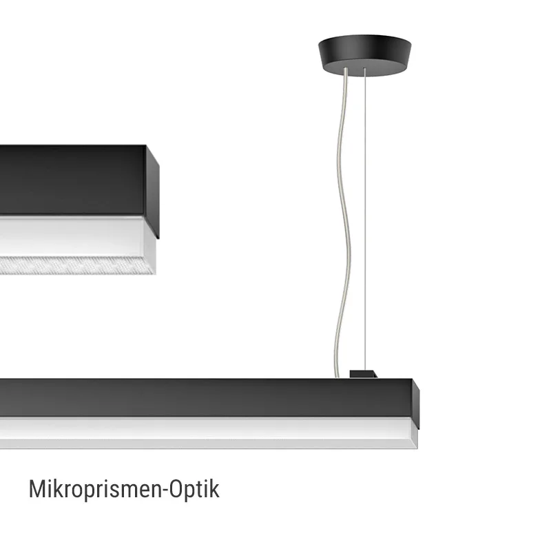 Ribag Metron 180 cm mit Mikroprisma LED-Pendelleuchte – Bild 3