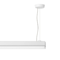 Ribag Metron mit Opaldiffusor LED-Pendelleuchte weiß