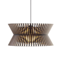 Secto Design Kontro 6000 Pendelleuchte schwarz laminiert