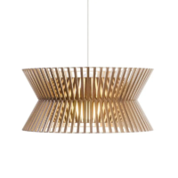Secto Design Kontro 6000 Pendelleuchte Walnussfurnier