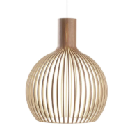 Secto Design Octo 4240 Pendelleuchte Walnussfurnier