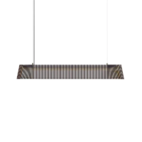 Secto Design Owalo 7000 LED Pendelleuchte schwarz laminiert