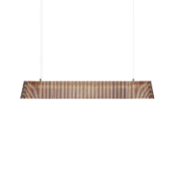 Secto Design Owalo 7000 LED Pendelleuchte walnus furnier