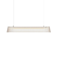Secto Design Owalo 7000 LED Pendelleuchte weiß laminiert