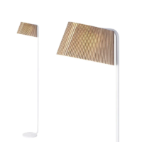Secto Design Owalo 7010 LED Stehleuchte walnusfurnier