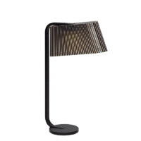 Secto Design Owalo 7020 LED Tischleuchte schwarz laminiert