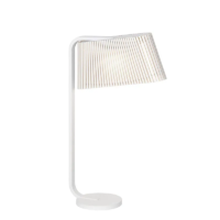 Secto Design Owalo 7020 LED Tischleuchte weiß laminiert