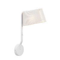Secto Design Owalo 7030 LED Wandleuchte Weiß laminiert