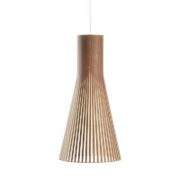 Secto Design Secto 4200 Pendelleuchte Walnussfurnier