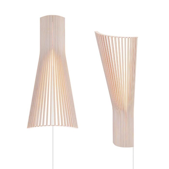 Secto Design Secto 4236 Eck-Wandleuchte Birke Natur