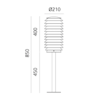 Artemide Slicing Stem LED-Stehleuchte – Bild 4