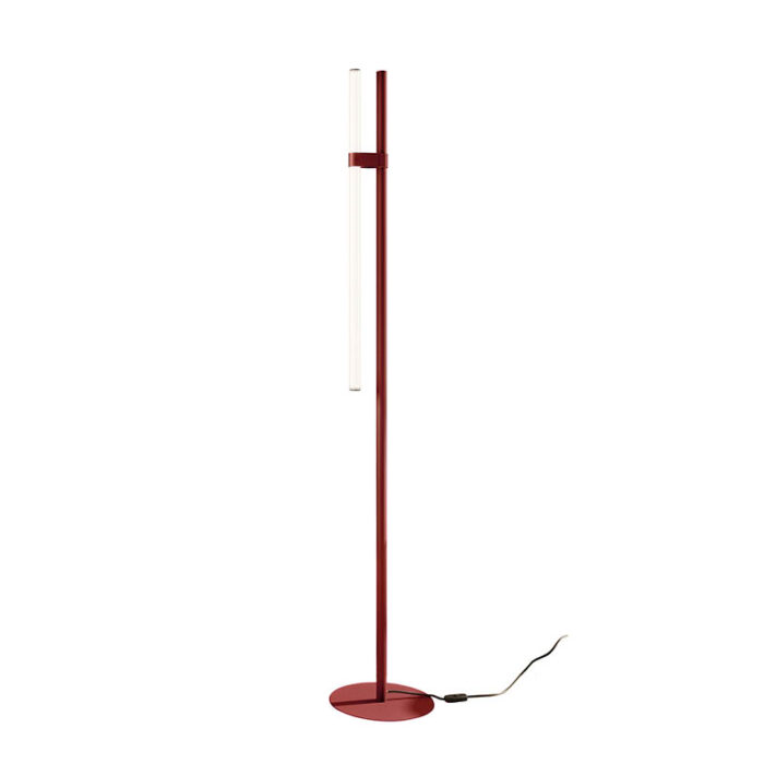 Axolight Paralela LED-Stehleuchte Earth Red