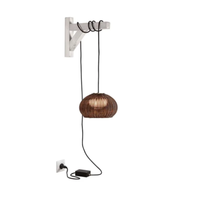 Bover Garota Hang Pendelleuchte Outdoor Grafit Braun