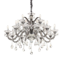 Ideal Lux Colossal Kronleuchter 15-flammig grau