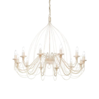 Ideal Lux Corte Kronleuchter 12-flammig weiss