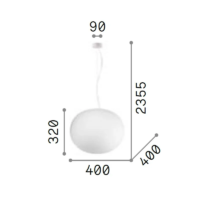 Ideal Lux Cotton Pendelleuchte – Bild 3