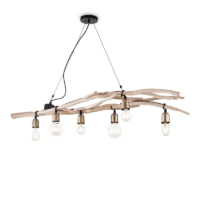 Ideal Lux Driftwood Pendelleuchte 6-flammig – Bild 2