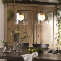 Ideal Lux Fade SP1 Glas Pendelleuchte