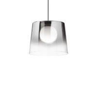 Ideal Lux Fade SP1 Glas Pendelleuchte Chrom