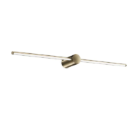 Ideal Lux Filo LED-Wandleuchte Messing