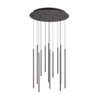 Ideal Lux Filo SP12 LED-Pendelleuchte schwarz