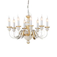 Ideal Lux Firenze Kronleuchter 8-flammig weiss