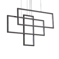 Ideal Lux Frame SP Rettangolo LED-Pendelleuchte