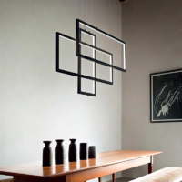 Ideal Lux Frame SP Rettangolo LED-Pendelleuchte